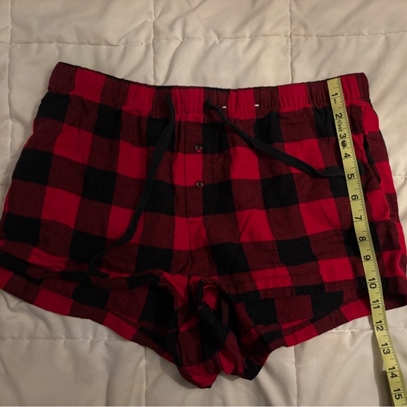 buffalo plaid pj shorts - Picture 5 of 5
